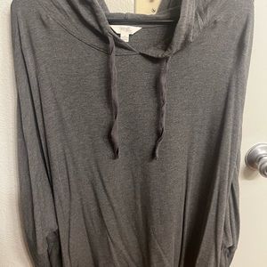 Grey oversized hoodie!! Super soft material like new!!